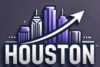 Houston Logo with Arrow